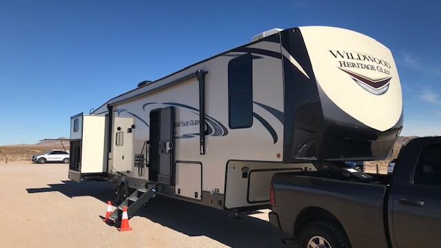 Vegas Location Services - Production Trailer - The Heritage Glen