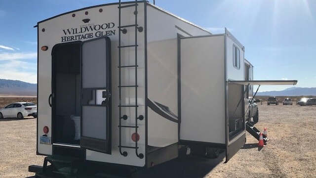 Vegas Location Services - Production Trailer - The Heritage Glen